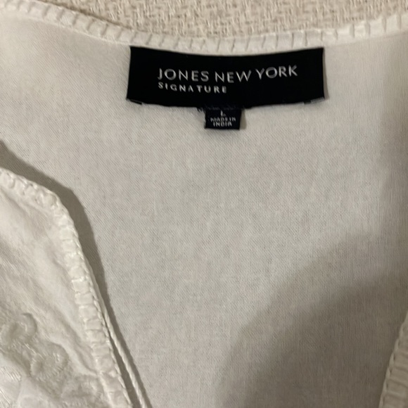 Jones New York signature blouse size L - Picture 7 of 12